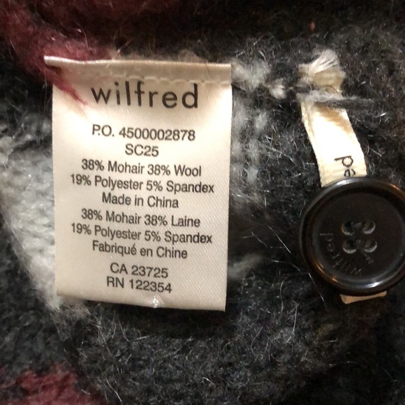 Wilfred Abstract Wool/Mohair Cardigan - Picture 13 of 14